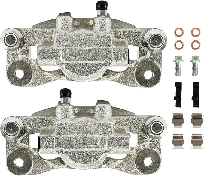 KAX Disc Brake Caliper Assembly Fit for Patriot 2007-2017, Compass 2007-2017, Avenger 2008-2014, 200 2011-2014, Caliber 2007-2012, Sebring 2007-2010, Lancer 2008-2017, Rear Side