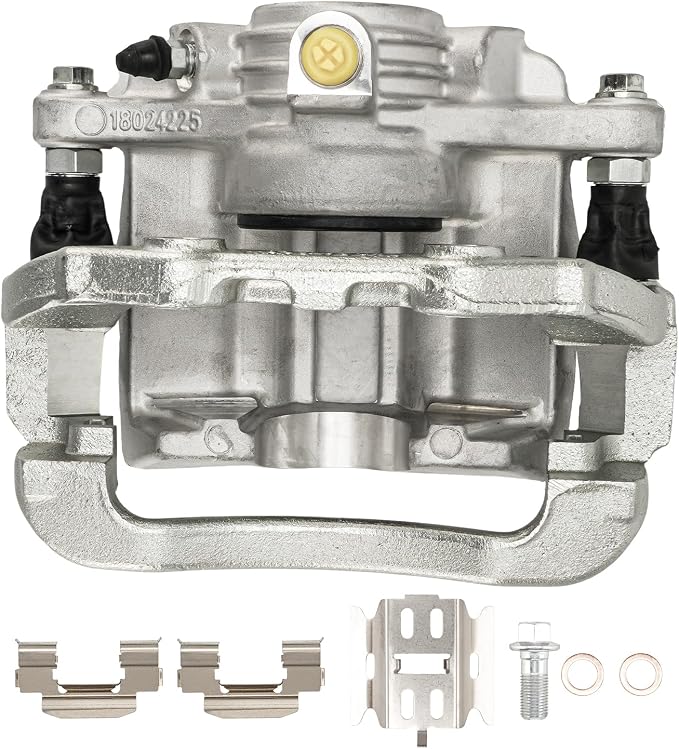 KAX 18B4712 Brake Caliper Compatible with Chevrolet S10 1998-2004, Blazer 1998-2005, GMC Sonoma 1998-2004, Jimmy/Bravada 1998-2001, Isuzu Hombre 1998-2000, Rear Disc Brake Caliper