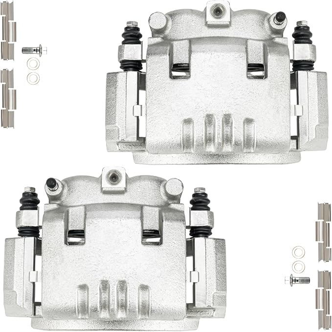 KAX 18B4895+18B4894 Brake Caliper Compatible with Dodge Ram 2500 2003-2008, Dodge Ram 3500 2003-2008, Dodge Ram 1500 2006-2008, Rear Disc Brake Caliper