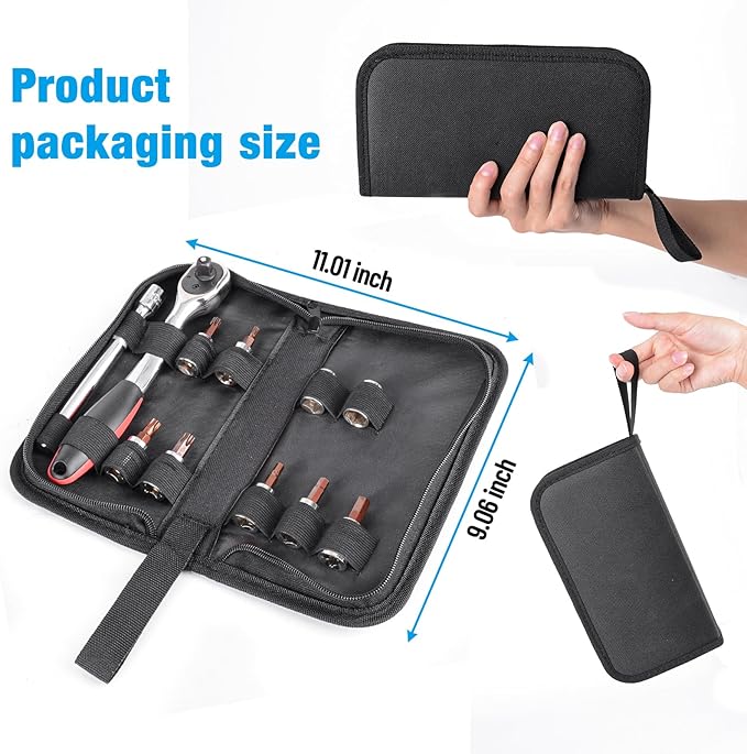 Z8 Tube Half Doors Removal Tool Kit Compatible with Jeep Wrangler JK JL Gladiator JT Bronco,Torx Tools Set Socket for Removal of Tubular Half Doors/Other Hardware Devices