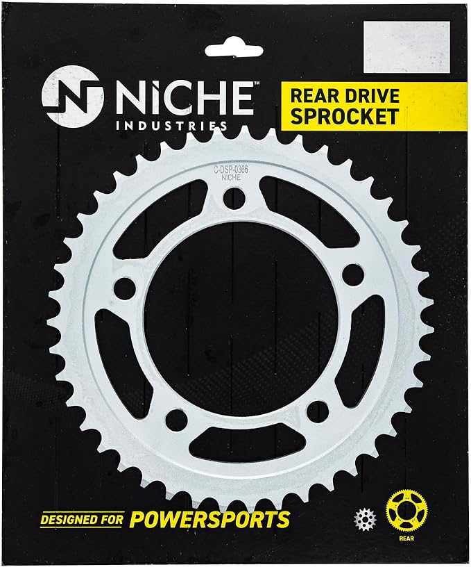 NICHE Drive Sprocket Chain Combo for Honda CTX700 NC700X Front 16 Rear 43 Tooth 520 O-Ring 120 Links