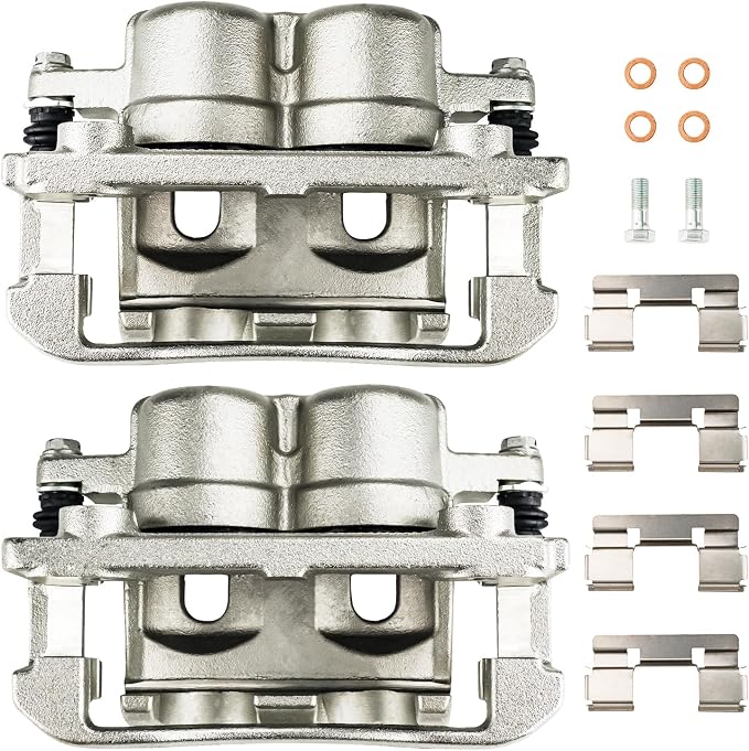 KAX Disc Brake Caliper Assembly Fit for TITAN 2004-2007, Pathfinder Armada 2004, Armada 2005, QX56 2004-2006, Armada 2006 5.6L, Front Side