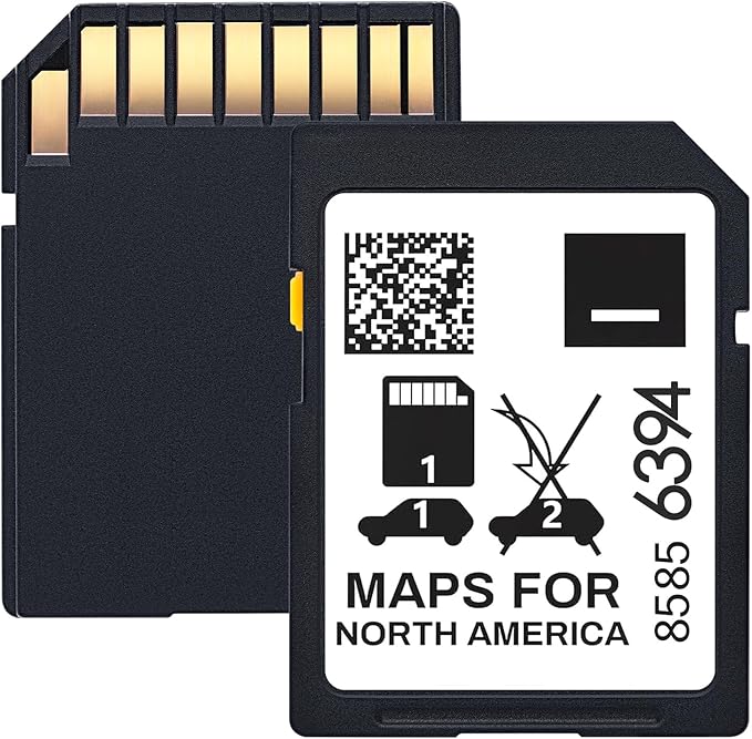 2026 Latest Navigation SD Card Fits for Chevrolet Cadillac Buick GMC Most Models | Accessories Part Number 8585 6394 | Maps Cover USA Canada Mexico | INFO 3 Map Update-V.2024
