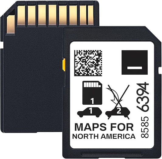 2026 Latest Navigation SD Card Fits for Chevrolet Cadillac Buick GMC Most Models | Accessories Part Number 8585 6394 | Maps Cover USA Canada Mexico | INFO 3 Map Update-V.2024