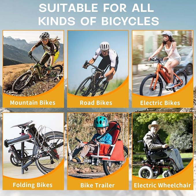 PARKVISION Bicycle Rear View Camera with Dust Cover, 4.3'' HD 1080P Monitor with Auto Dim, 8000mah Rechargeable Battery, 3Mins Installation Bike Camera for Mountain, Ebike,Road Bike