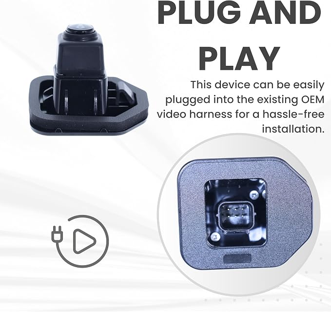 Backup Camera Replaces for Nissan 2015 2016 2017 2018 2019 2020 2021 2022 2023 Murano w/o AVM | 2016 2017 2018 2019 Maxima w/o AVM OE Part # 284425AA1C 284425AA0C (28442-5AA1C 28442-5AA0C)