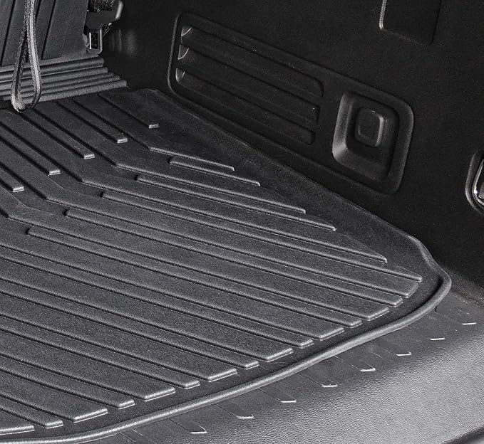 Cargo Mat Backrest Mats for 2018-2022 2023 Chevrolet Chevy Traverse Car Mat Accessories, All Weather TPE Cargo Liner Trunk Mat (18-23 7/8 Seats-3rd Row Backrest Mats&Cargo Mat)