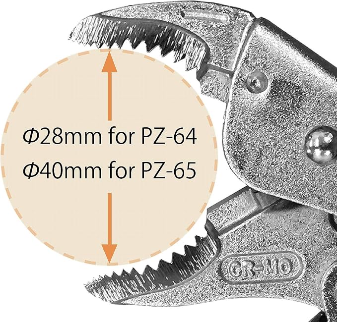 ENGINEER PZ-58 Screw Removal Pliers + PZ-59 Heavy Duty Multi-function combo Gripping Pliers/Screw Extractors + PZ-65 Engineer Screw Removal Locking Pliers Easy Screw Removal (Made in Japan)