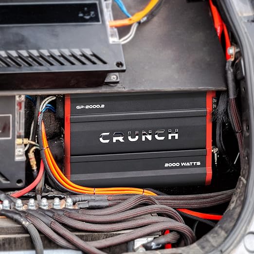 Crunch Ground Pounder GP-2000.2 2000 Watt 2 Channel Amplifier