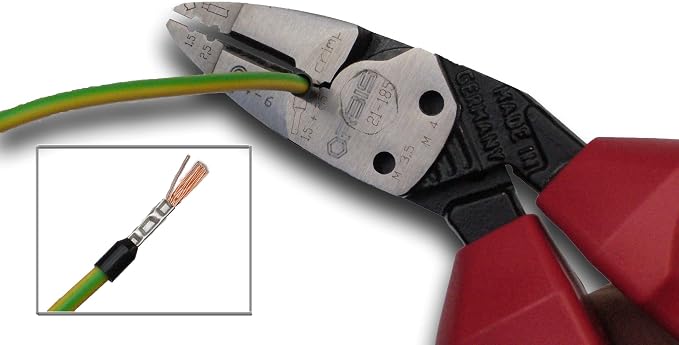 Orbis 21-1850/40RV HD Multifunctional diagonal cutter "EvoMaxx XL" 7" with dual-component-VDE-sleeve