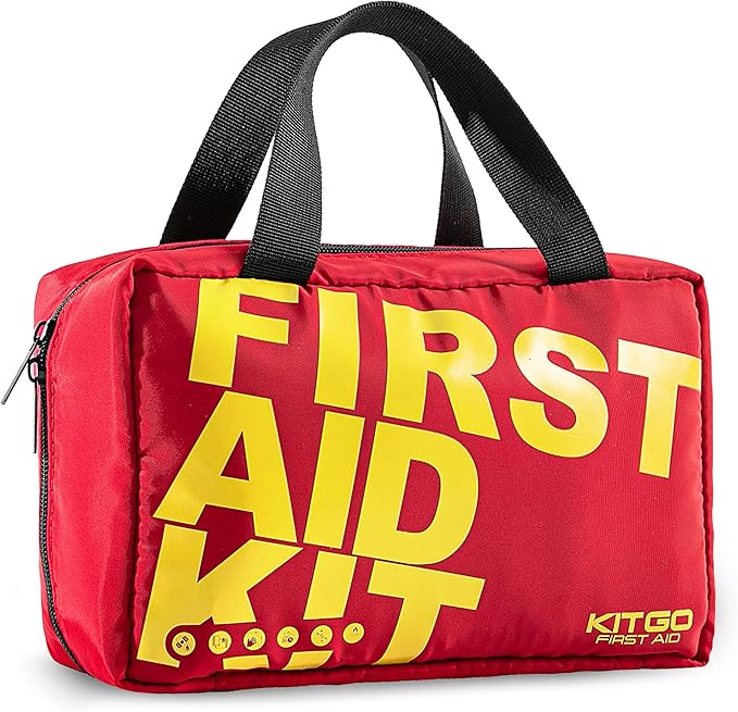 First Aid Kit-450 Piece Medical Kit with Essential Emergency Medical Supplies, Emergency First Aid Kit for Home, Car, Camping, Travel, Hiking, Truck, Sports & Outdoor