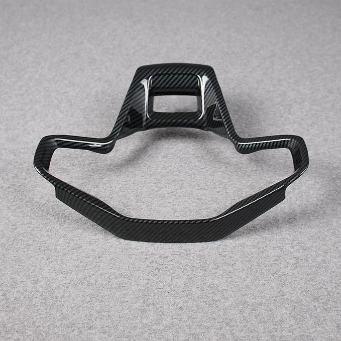 for Ford Bronco 2023 2024 2025 Wheel Steering Trim Panel Cover Trims ABS Carbon Fiber Pattern