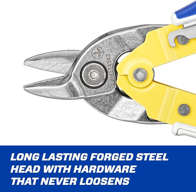 LENOX TOOLS Pliers, Bulldog Avitation Snips, With Durable Grip (LXHT14343)