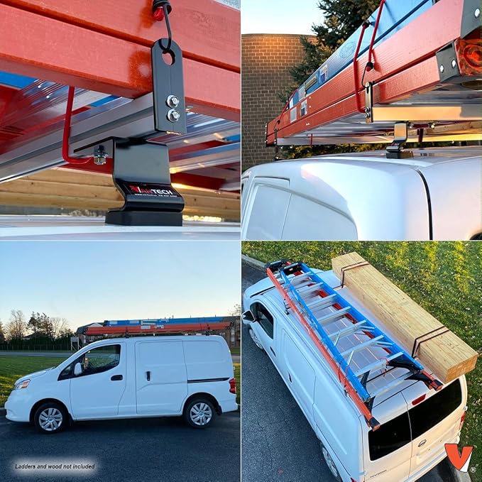 2 Bar Rack System for The Transit Connect 2014-On Silver