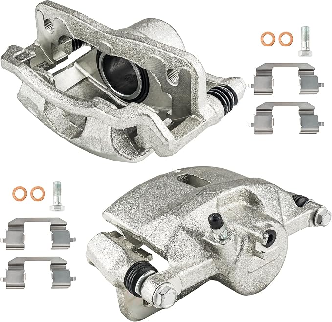 KAX Disc Brake Caliper Assembly Fit for Civic 2006-2011 1.8L, Civic 2001-2005 1.7L, Civic 1996-2000 1.6L, Insight 2010-2013, Civic 2002-2003 2.0L, Insight 2014 1.3L, Front Side