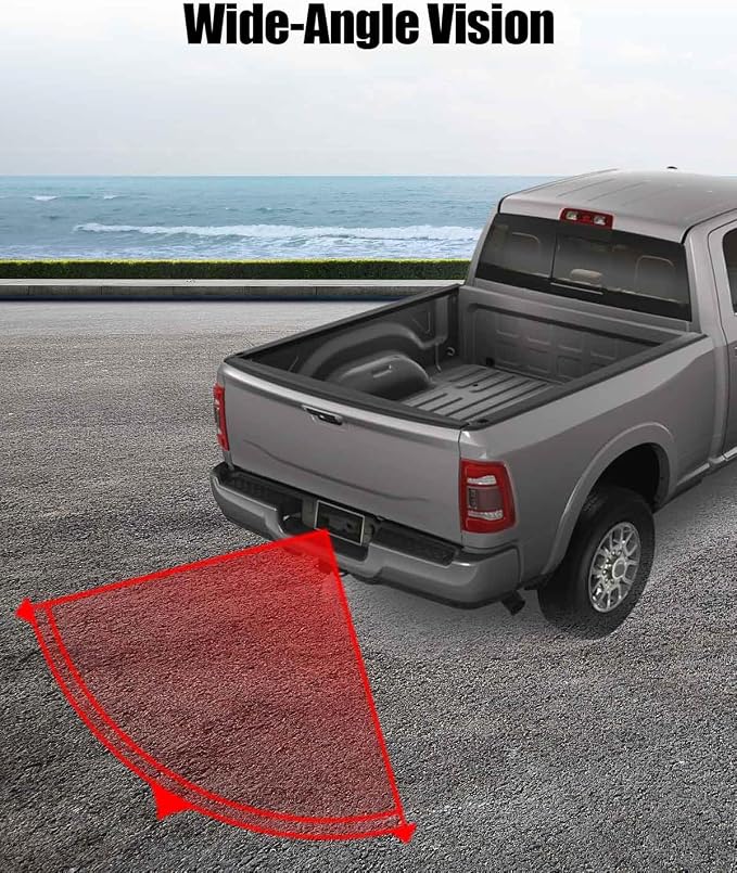 04672735AD Rear View Camera Fit for Dodge Ram 2500 3500 6.4L 6.7L 2019 2020 2021 2022 2023, Reverse Backup Camera Assist Camera Replace 04672735AB
