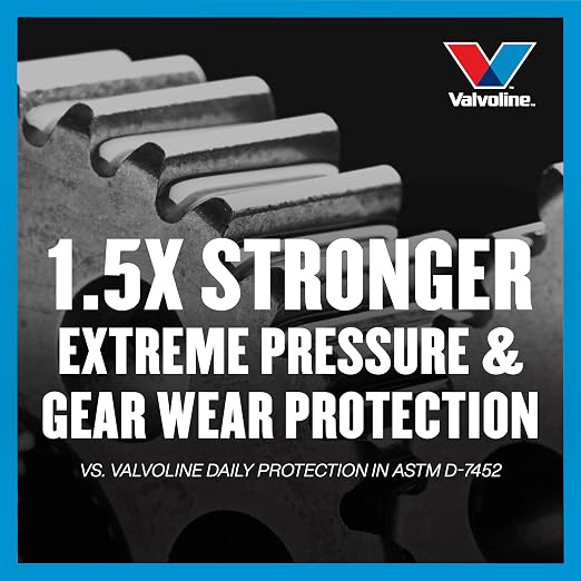 Valvoline Flexfill SAE 75W-140 Full Synthetic Gear Oil 1 QT, Case of 4