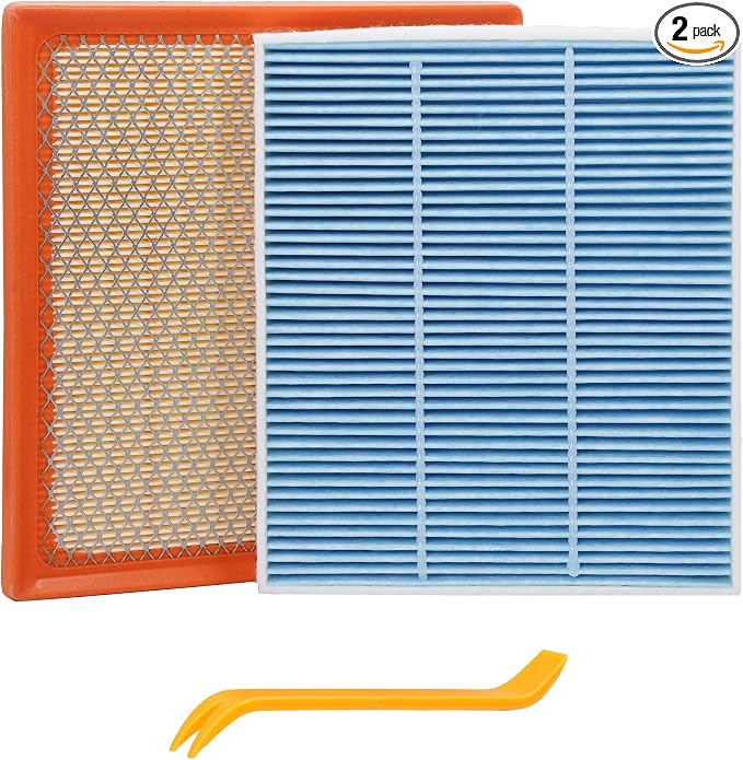 Engine Air Filter&Cabin Air Filter Combo Fits Subaru Ascent 2019-2025,Crosstrek 2018-2023,Impreza 2017-2025,Legacy 2020-2025,Outback 2020-2025-CF12157&CA12295