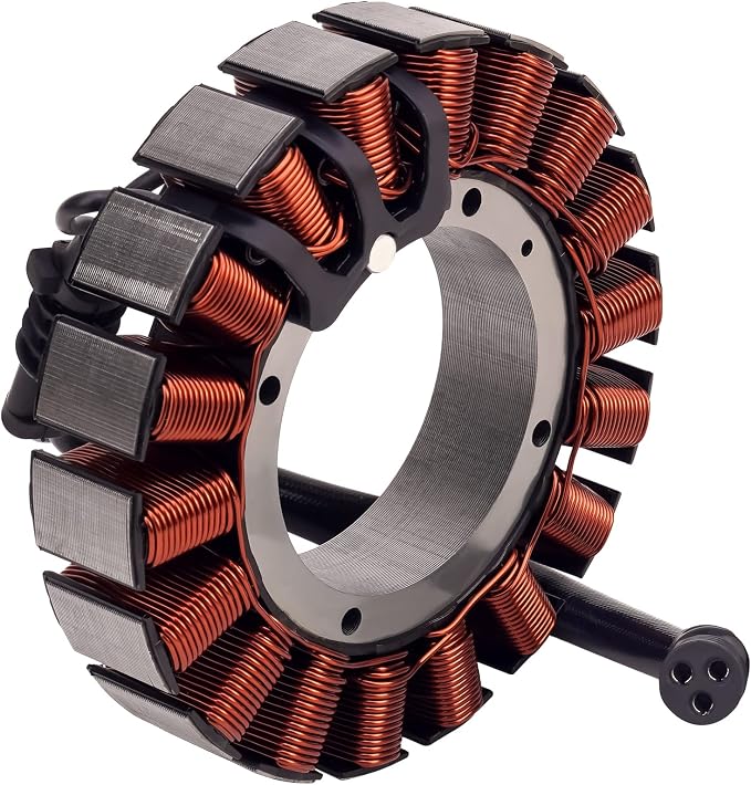 AHL Magneto Stator Coil 30017-08 30017-08A for Harley Dyna Super Glide Custom EFI FXDCI 2008-2011,Custom FXDC 2008-2014,EFI FXDI 2008-2010,FXD 2008-2013,Screamin Eagle Anniversary FXDSE2 2008