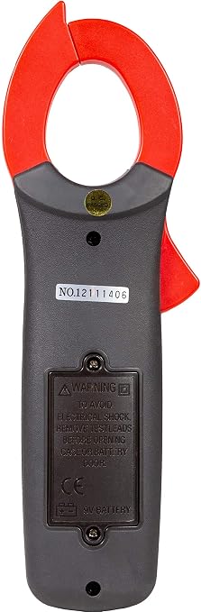 Triplett 9325 True RMS 6000 Count Clamp-On Digital AC/DC Meter - Current, Voltage, Resistance, Frequency, Capacitance, Temperature, Continuity, Diode Check, and Duty Cycle
