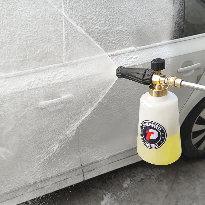 Tool Daily Pressure Washer Foam Cannon for Car Wash, Pressure Washer Adapter Set with Swivel