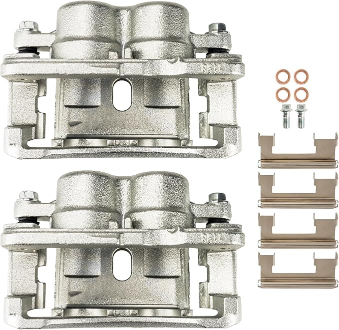 KAX Disc Brake Caliper Assembly Fit for Silverado 1500/Sierra 1500 1999-2006, Silverado 2500 HD/Sierra 2500 HD 2001-2010, Tahoe/Suburban 1500/Yukon 2000-2006, Front or Rear Side