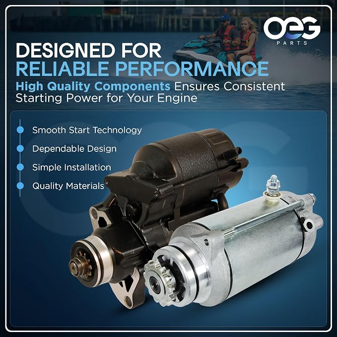 OEG Parts New Starter Compatible with Polaris Sportsman 850 ATV EPS Forest X2 XP EPS Touring 2009-2016 4011979, 4011979-479, 4012855-479, 4014946479, SHI0161, 41044070