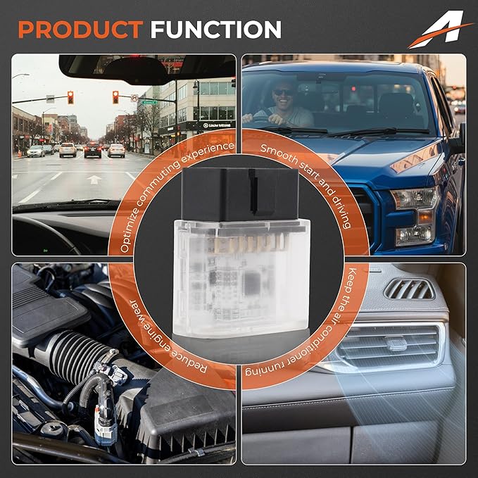 Auto Start Stop Eliminator Compatible with Ford F150 2015-2020 Accessories, Plug and Play Easy Install Autostop Eliminator