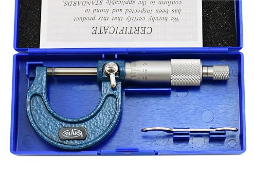 Shars 0-25mm x 0.01mm Outside Micrometer 303-2625 P)