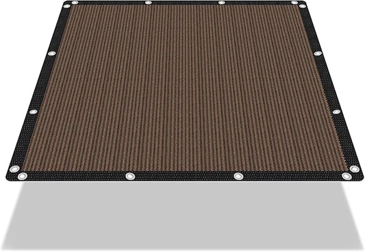 90% Shade Cloth Sun Shade Fabric Privacy Screen Shade Cover for Patio Garden Pergola Shade Cover Canopy with Gromments