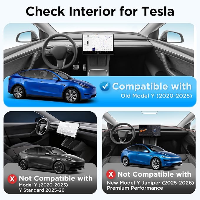 2026 Upgraded for Tesla Model Y Accessories Sunshade Roof [No Sag, Ice-Crystal Cooling Coatings] Heat Insulation Glass Roof Sun Shade for Tesla Model Y Accessories 2020-2024 Beige