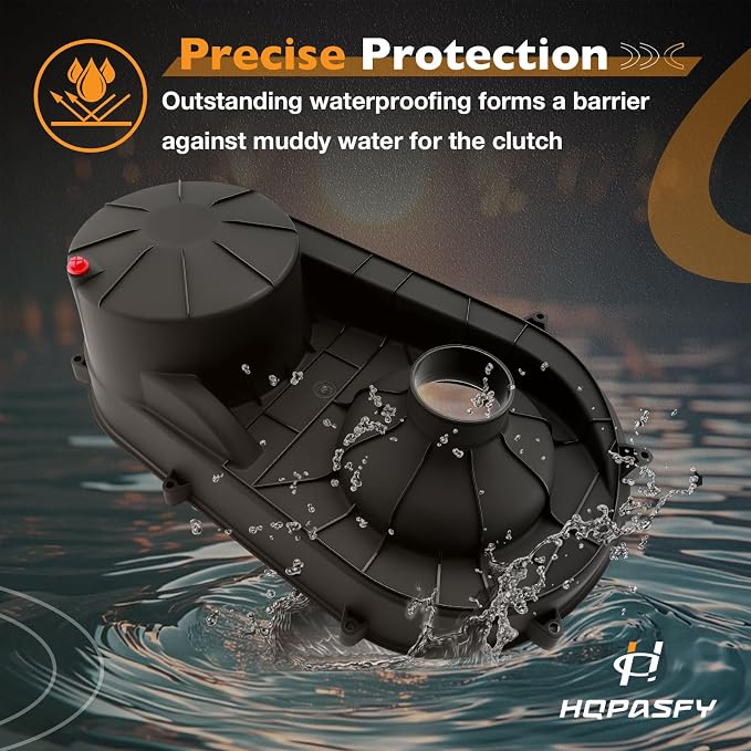 Outer Clutch Cover, Compatible with 2015-2023 Polaris RZR XP 1000, General 1000 & More, Replace 2635611 CVT Plastic Outer Clutch Housing