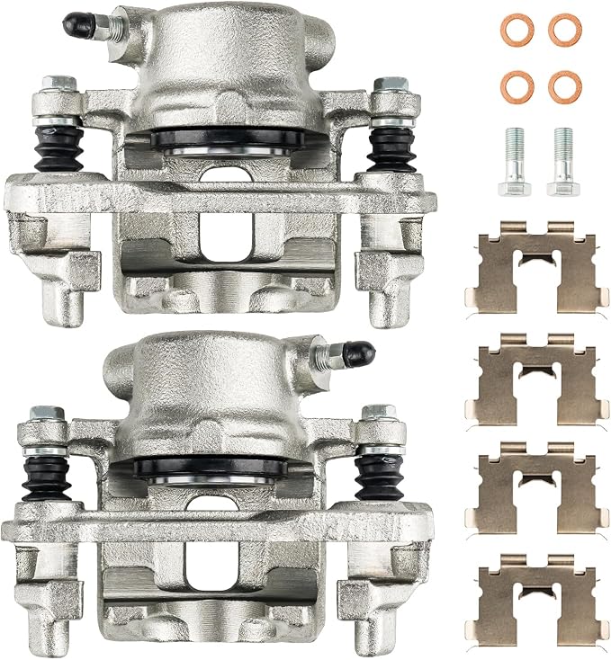 KAX Disc Brake Caliper Assembly Fit for Tracker 1989-1995, Sidekick 1991-1998 1.6L, Tracker 1996-1997 1.6L, Tracker 1998 1.6L, X-90 1996-1998, Sidekick 1989-1990, Front Side