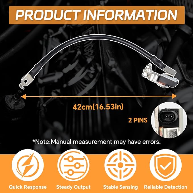 AV6Z-10C679-P Battery Current Sensor Negative Battery Cable Compatible with Ford Transit Connect Focus C-Max Escape Replaces OE AV6N-10C679-BC AV6Z10C679N AV6Z10C679M