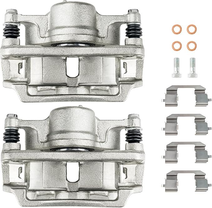 KAX Disc Brake Caliper Assembly Fit for Civic 2006-2011 1.8L, Civic 2001-2005 1.7L, Civic 1996-2000 1.6L, Insight 2010-2013, Civic 2002-2003 2.0L, Insight 2014 1.3L, Front Side