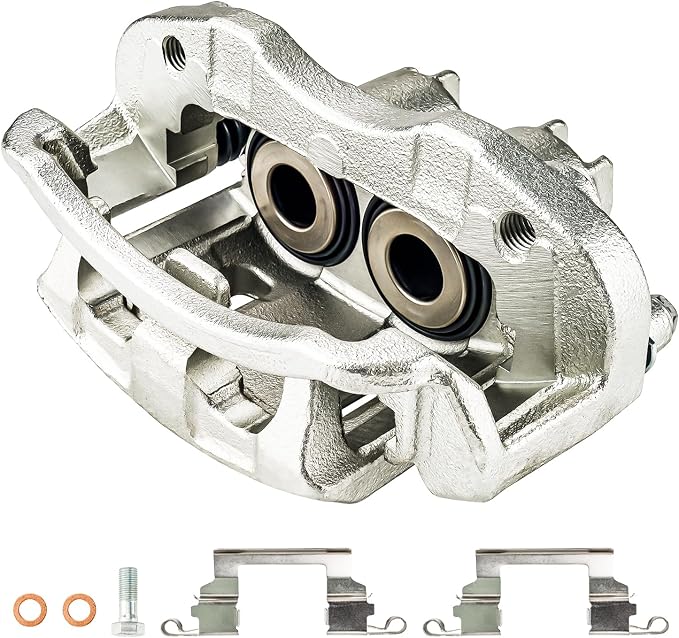 KAX Disc Brake Caliper Assembly Fit for F250 Super Duty 2000-2004, F350 Super Duty 2000-2004, Excursion 2000-2005, Rear Left Driver or Rear Right Passenger Side