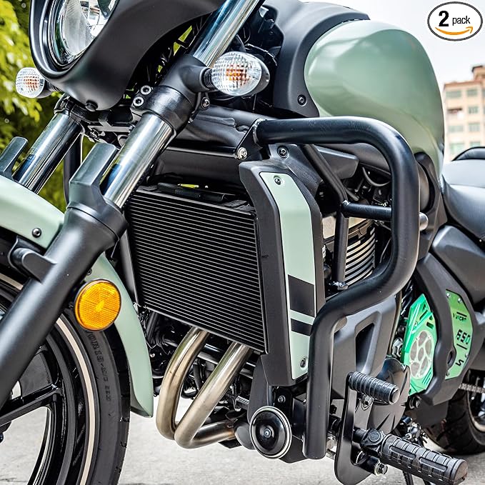 Motorcycle Engine Guard Highway Bumper Stunt Cage Crash Bar Fits for Vulcan S 650 VN650 EN650 2015-2026 Frame Tank Falling Protector