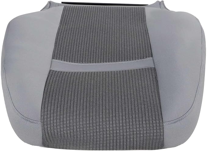 Priprilod Gray Cloth Front Driver or Passenger Side Top Lean Back Cover Compatible with Dodge Ram 2500 3500 4500 5500 2006 2007 2008 2009 2010