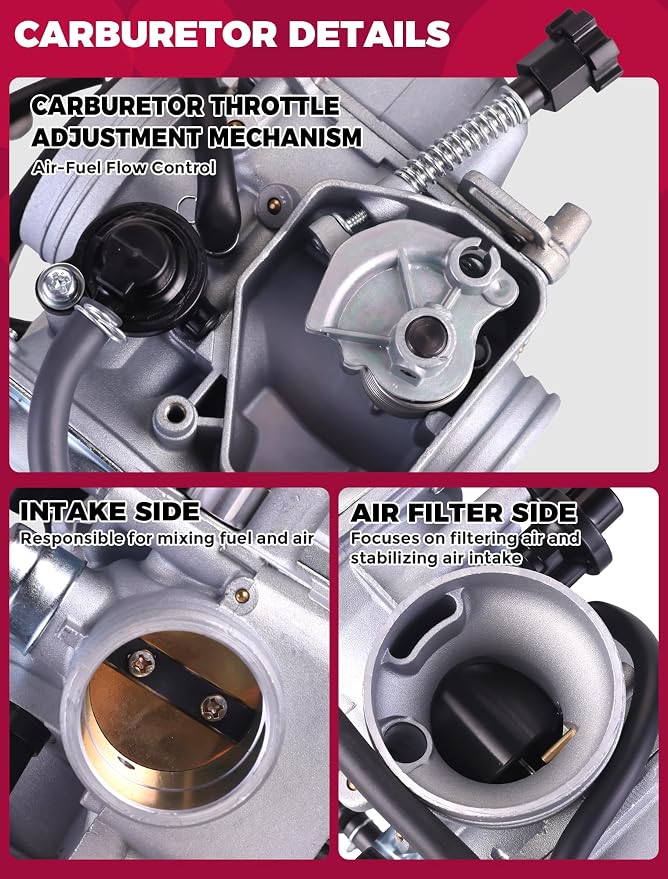 Carburetor For Honda Rancher 350 TRX350 2000-2006 TRX350FE TRX350FM TRX350TM TRX350TE TRX350ES