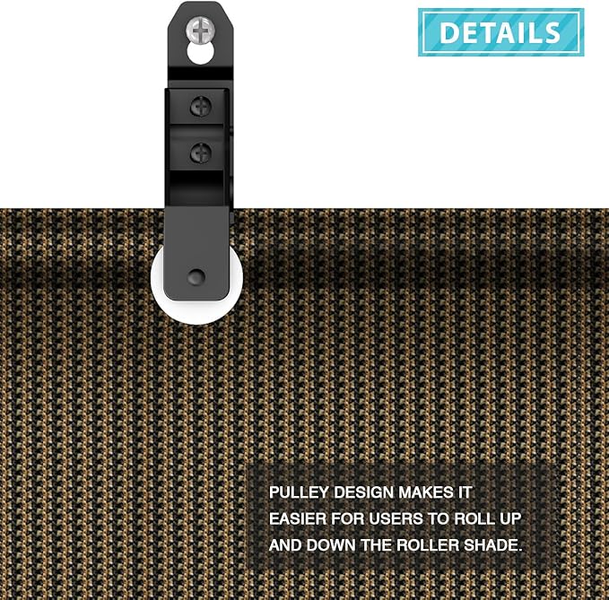 Coarbor Outdoor Roll up Shades Blinds for Porch Patio Shade Exterior Roller Window Shade Privacy Shade Screen for Deck Pergola Gazebo 4'W x 10.5'L Brown