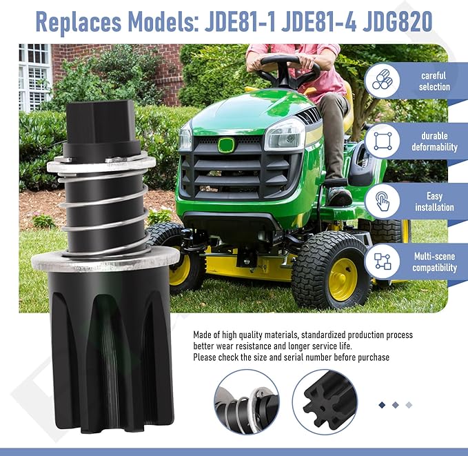 Braveboy JDE81-1 JDE81-4 Engine Turning Tool and Timing Set Compatible with Jo-hn Deere Engines JDG820 6059 6068 6076 6081 6090 6105 6125 6135 6359 6619 4045 4024 4039 4239 4276