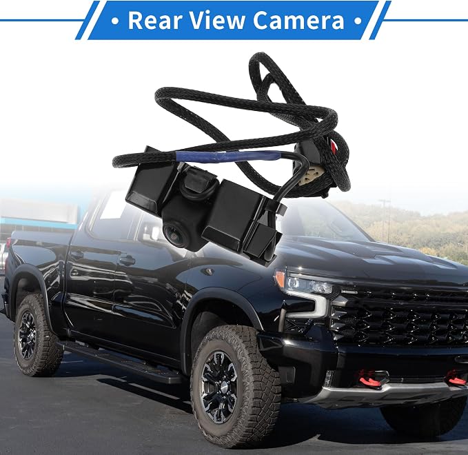 1 Pcs Rear View Camera for Chevrolet Silverado for GMC Sierra 1500 14-15 / for 2500 3500 2015 License Plate Park Assist Camera Backup Reverse Camera