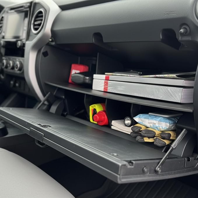 Vehicle OCD – Center Console Divider, Tray, and Glove Box Organizer for Toyota 4Runner (2010-2024) – Made in USA – SLX515