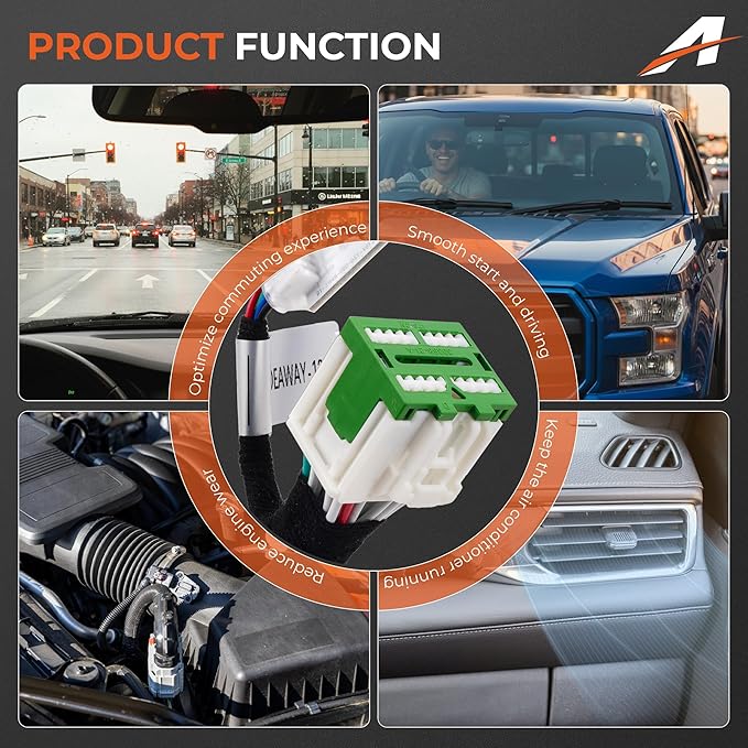 Auto Start Stop Eliminator Compatible with Ford F150 2021-2026 Accessories, Plug and Play Easy Install Autostop Eliminator - Essential 2025 2026 F150 Accessories