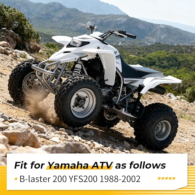 M MATI Rear Wheel Axle for Yamaha B-laster 200 YFS200 1988-2002 2XJ-25381-00-00