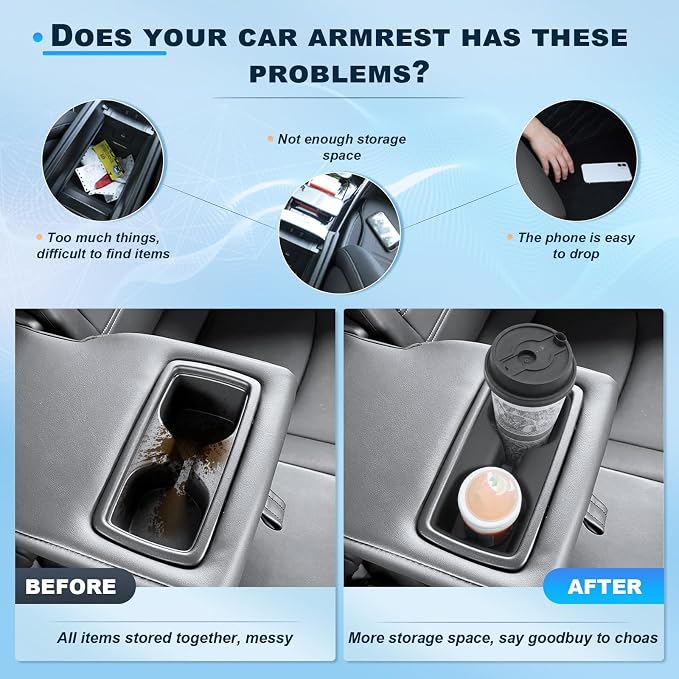 BIXUAN 2026 RAV4 Cup Holder Insert For 2026 Toyota RAV 4 Rear Row Seat Cup Holder Silicone Drink Cup Holder Liner Waterproof Anti-Slip No Rattling Easy to Clean 2026 RAV 4 Accessories
