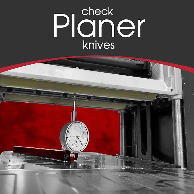 Peachtree Woodworking Supply A Line It Deluxe, Table Saw Alignment Tool, Digital Dial Indicator Alignment Gauge, Machinery Precision Dial Gauge, Arbor & Blade Runout Gauge Dial Indicator
