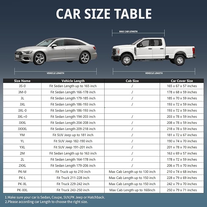 Car Cover Waterproof All-Weather,Outdoor Full Exterior Covers for Automobiles Sedan(Length 186-193 inch) with Windshield Sun Shade Universal Fit Honda Civic,Toyota Camry,Tesla Model 3,etc