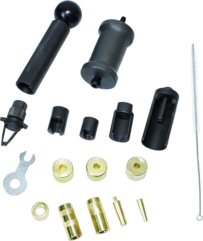 T10133 Fuel Injector Puller Removal Set Injector Seal Installer Service Tool Kit Compatible with Audi VW 1.4 1.6 1.8 2.0 2.7 3.0 3.2 3.6 V6 4.2 V8 FSI Petrol