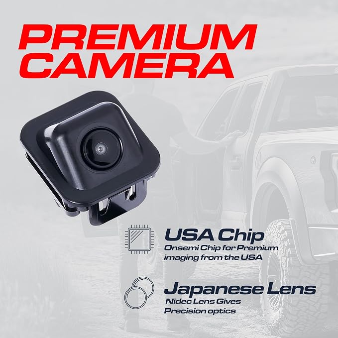 Master Tailgaters Replacement for Cadillac XTS (2013-2015) Rear View Backup Camera OE Part # 23388750, 22738552